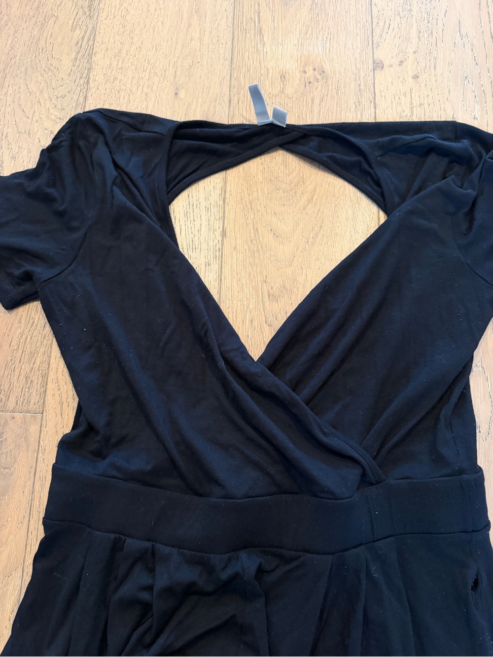 ASOS Black Open-Back Jumpsuit - Picture 2 of 8